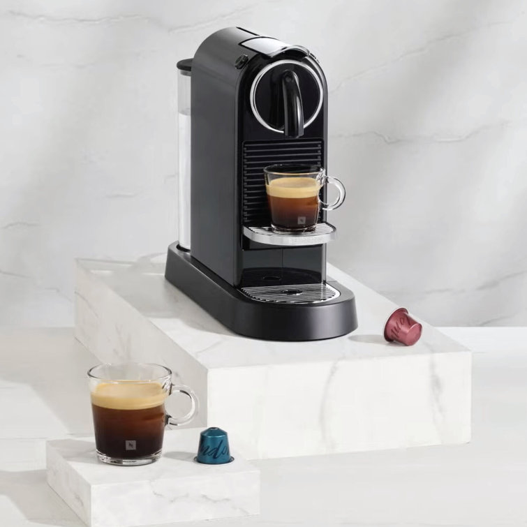 Nespresso Citiz Original Coffee and Espresso Machine by De Longhi Black Reviews Perigold